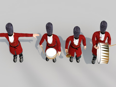 Tin Soldier Walk Happy Modelo 3D