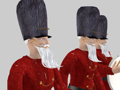 Tin Soldier Walk Happy Modelo 3D