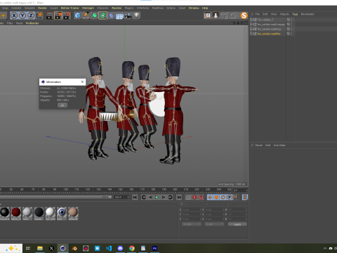Tin Soldier Walk Happy Modelo 3D