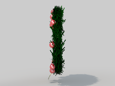 Green Garland 3Dモデル