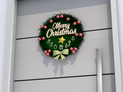 Green Garland 3Dモデル