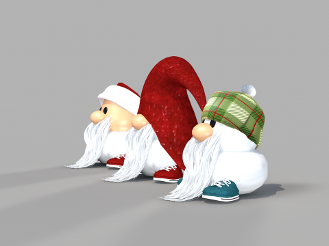 Snowball Doll 3D 模型