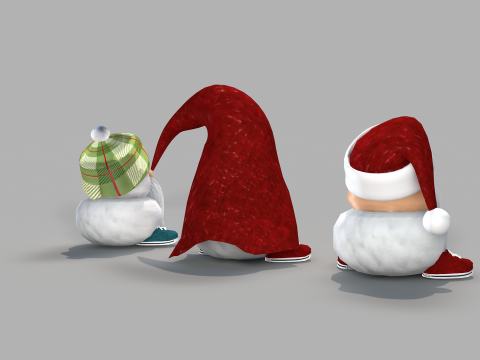 Snowball Doll 3D 模型