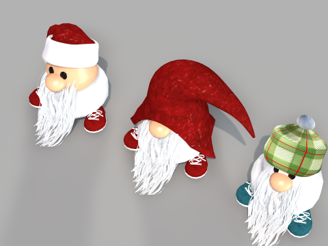 Snowball Doll 3D 模型