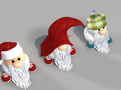 Snowball Doll 3D 模型