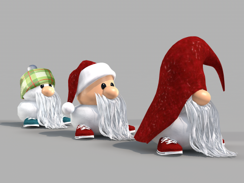 Snowball Doll 3D 模型