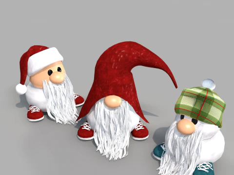 Snowball Doll 3D Model
