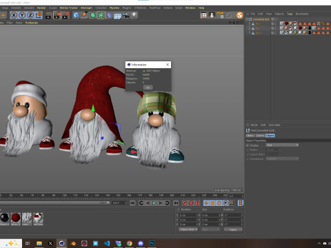 Snowball Doll 3D 模型