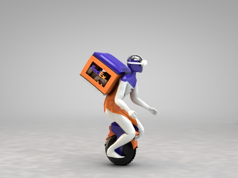 Express Robot 3D मॉडल