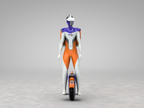 Express Robot 3D मॉडल
