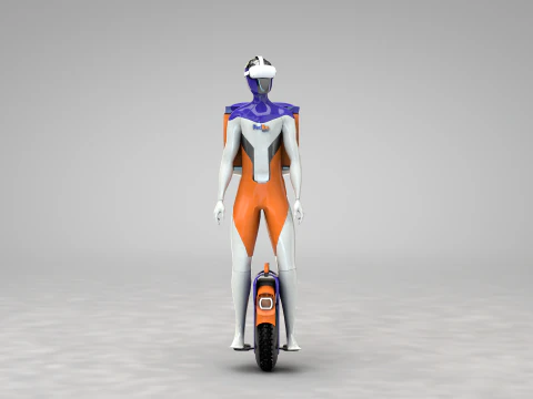 Express Robot 3D Model