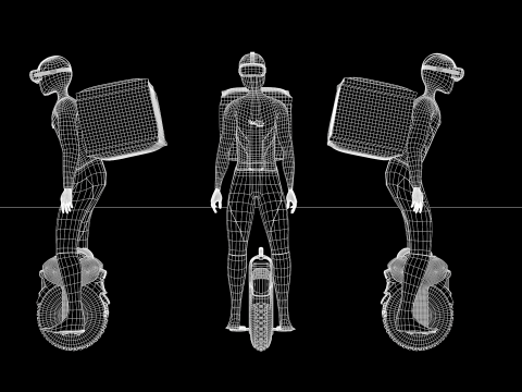 Express Robot 3D मॉडल