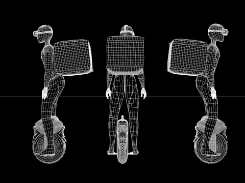 Express Robot 3D Model