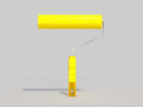 Paint Roller 3D Model