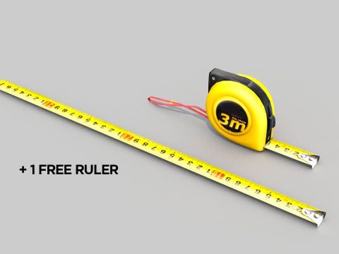 Tape Measure 3D Model