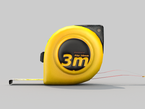 Tape Measure 3D Model