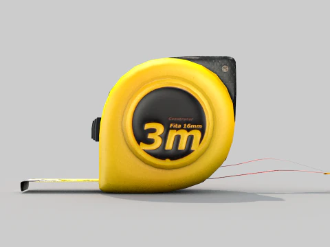 Tape Measure 3D Model