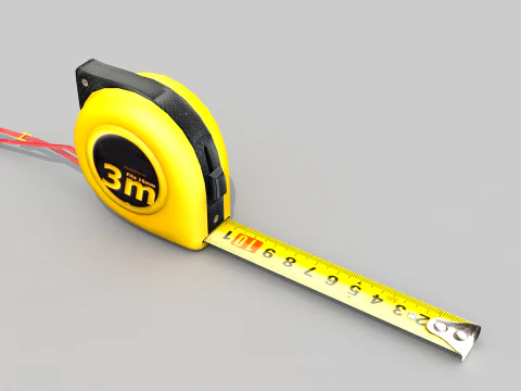 Tape Measure 3D Model