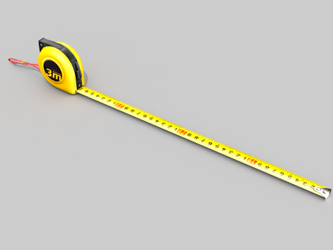 Tape Measure 3D Model