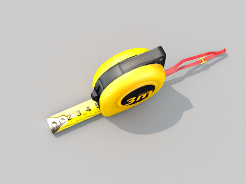 Tape Measure 3D Model