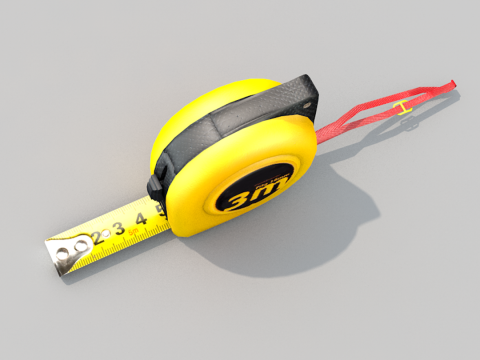 Tape Measure 3D Model