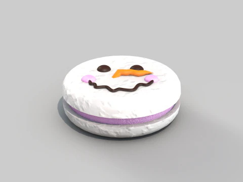 Funny Cookies 3D Model