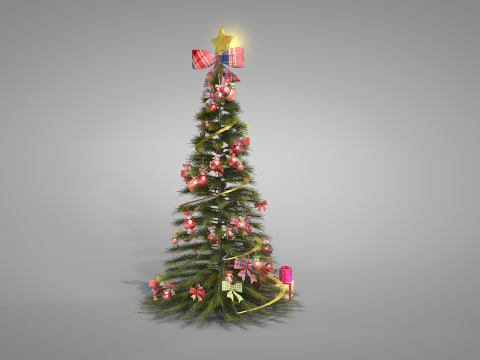 Christmas Pine Tree Modelo 3D