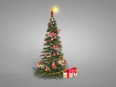 Christmas Pine Tree 3D Model