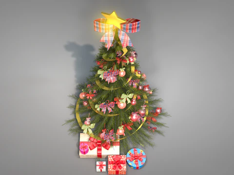 Christmas Pine Tree 3D Model