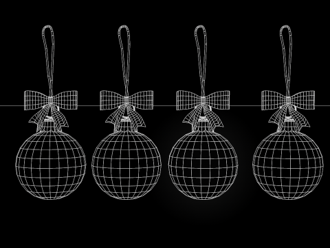Christmas Pine Tree Modelo 3D