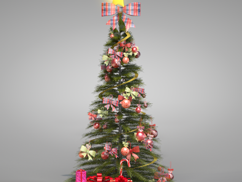 Christmas Pine Tree Modelo 3D
