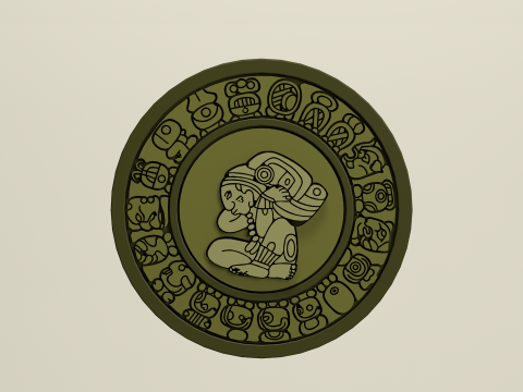 Mayan Calendar 3Dモデル