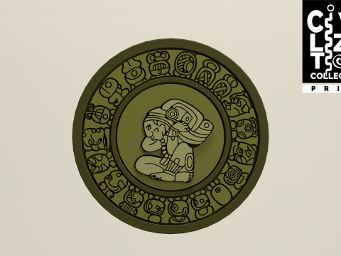 Mayan Calendar 3Dモデル