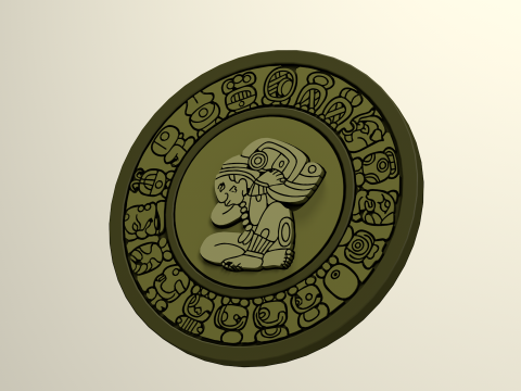 Mayan Calendar 3Dモデル