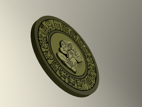 Mayan Calendar 3Dモデル