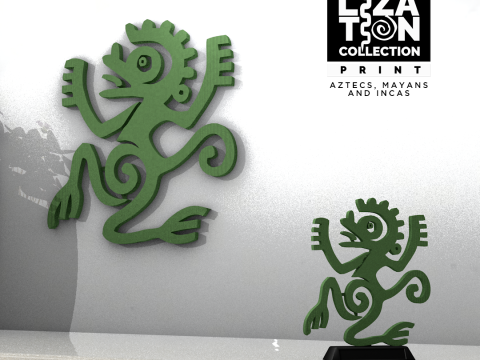 Symbol Civilization 001 3D Model