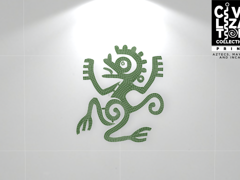 Symbol Civilization 001 3D Модель