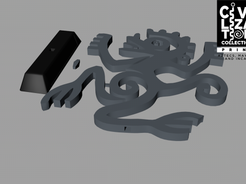 Symbol Civilization 001 3D Модель