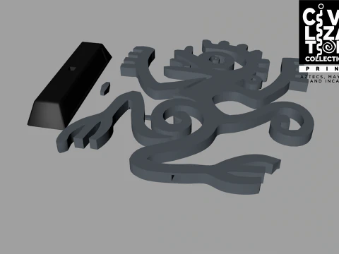 Symbol Civilization 001 3D Model