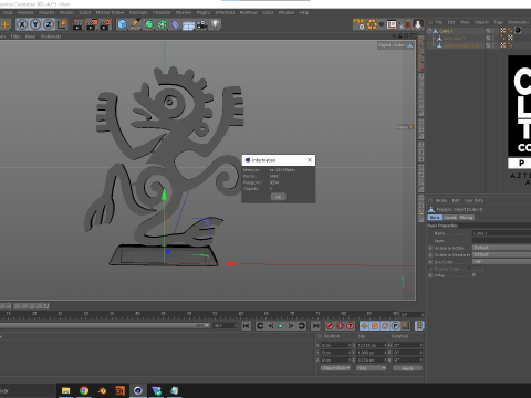 Symbol Civilization 001 3D Модель