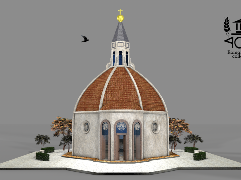 Rome Catedral Modèle 3D