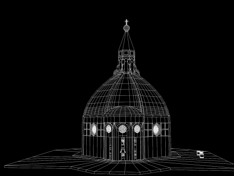 Rome Catedral Modelo 3D