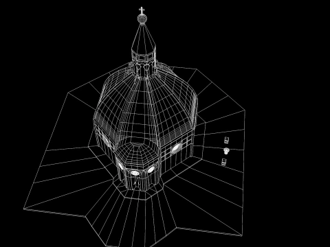 Rome Catedral 3D Model