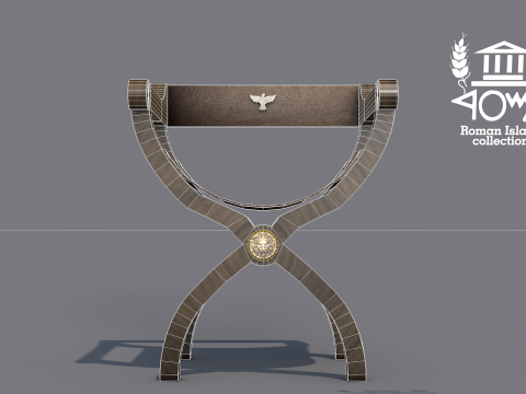 Roman Island Furniture 3D-Modell