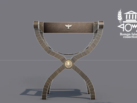 Roman Island Furniture 3D Model