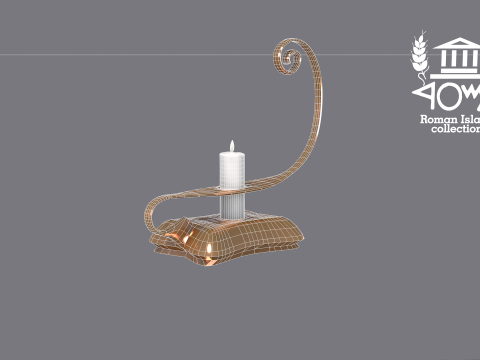 Roman Island Furniture 3D-Modell