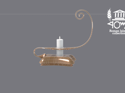 Roman Island Furniture 3D-Modell