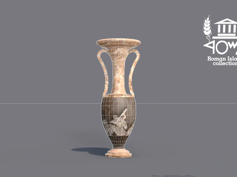 Roman Island Furniture 3D Model