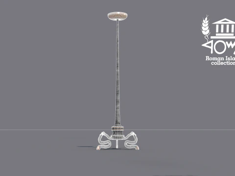 Roman Island Furniture 3D Model