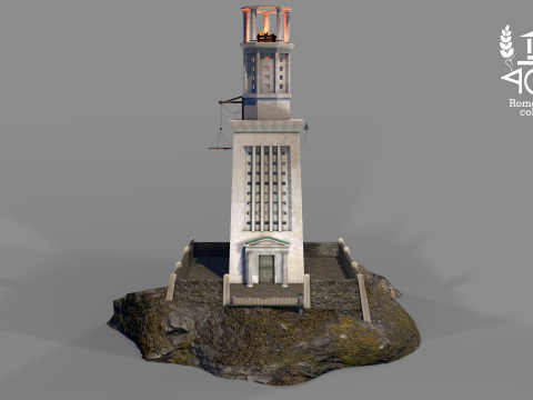 Roman Island Faro 3Dモデル